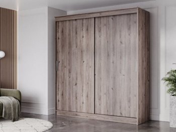 Шкаф-купе 2000 мм Гранд-1 ЛДСП, дуб горный (Эра) в Алапаевске - alapaevsk.mebel-e96.ru