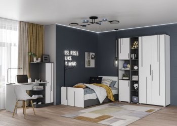 Кровать выдвижная Грей (МЛК) в Алапаевске - alapaevsk.mebel-e96.ru