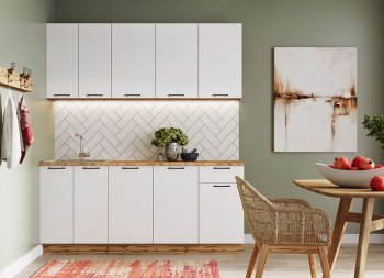 КУхонный гарнитур Хелмер 1800 мм (Сурская) в Алапаевске - alapaevsk.mebel-e96.ru