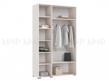 Шкаф 1350 мм Ирис с антресолью, кашемир (Миф) в Алапаевске - alapaevsk.mebel-e96.ru