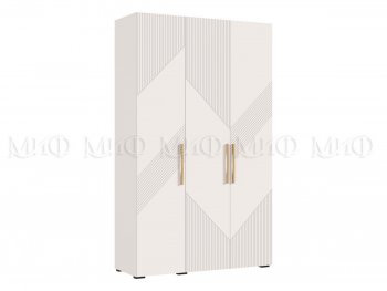 Шкаф 1350 мм Ирис с антресолью, кашемир (Миф) в Алапаевске - alapaevsk.mebel-e96.ru