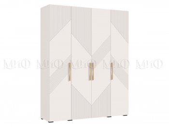 Шкаф 1800 мм Ирис с антресолью кашемир (Миф) в Алапаевске - alapaevsk.mebel-e96.ru