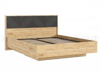 Кровать парящая Ирис крафт/графит(Миф) в Алапаевске - alapaevsk.mebel-e96.ru