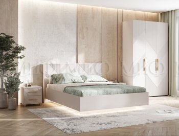 Кровать парящая Ирис кашемир (Миф) в Алапаевске - alapaevsk.mebel-e96.ru