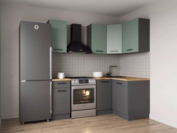 Кухонный гарнитур угловой Изумруд 2000х1200 в Алапаевске - alapaevsk.mebel-e96.ru