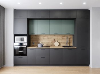 Кухонный гарнитур Изумруд 3400 мм (Санвут) в Алапаевске - alapaevsk.mebel-e96.ru