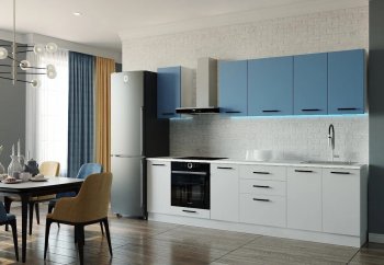 Кухонный гарнитур Капри ЛДСП/МДФ 2800 мм Sanvut в Алапаевске - alapaevsk.mebel-e96.ru