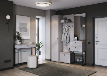 Прихожая Кашемир модульная (МЛК) в Алапаевске - alapaevsk.mebel-e96.ru