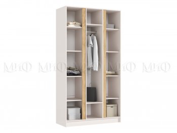 Шкаф 1200 мм 3-х ств. Келвин кашемир (Миф) в Алапаевске - alapaevsk.mebel-e96.ru