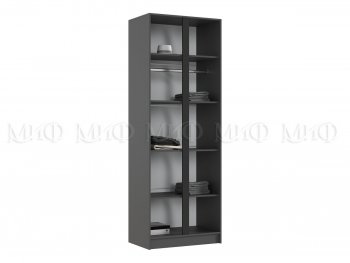 Шкаф 800 мм 2-х ств. Келвин графит  (Миф) в Алапаевске - alapaevsk.mebel-e96.ru