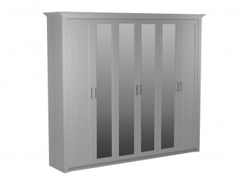 Шкаф 2700 мм 6-дверный Клер (СБК) в Алапаевске - alapaevsk.mebel-e96.ru
