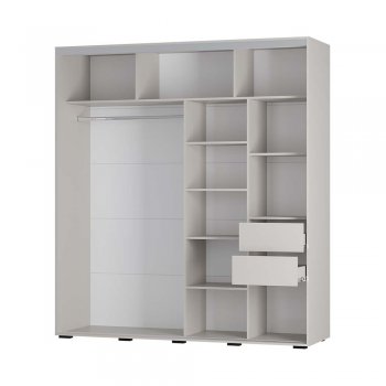 Шкаф-купе Крафт-6 кашемир 2000 мм (БТС) в Алапаевске - alapaevsk.mebel-e96.ru