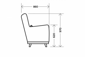 Кресло Интерьерное Light Beige в Алапаевске - alapaevsk.mebel-e96.ru