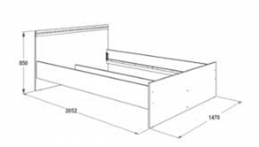 Кровать с ящиками Ольга-13 (1400) в Алапаевске - alapaevsk.mebel-e96.ru