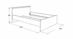 Кровать с ящиками Ольга-13 (1600) в Алапаевске - alapaevsk.mebel-e96.ru