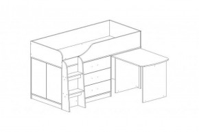 Кровать двухъярусная Каприз-6 (АстридМ) в Алапаевске - alapaevsk.mebel-e96.ru