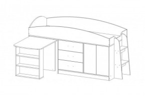 Кровать двухъярусная Каприз-11 (АстридМ) в Алапаевске - alapaevsk.mebel-e96.ru