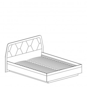 Кровать двуспальная 1600 Дели 75 (яна) в Алапаевске - alapaevsk.mebel-e96.ru