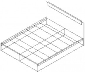 Кровать КР 1400 серия София в Алапаевске - alapaevsk.mebel-e96.ru