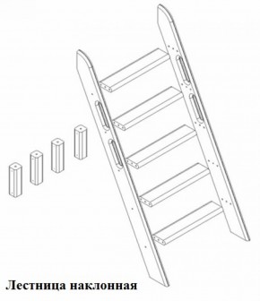 Кровать Сонечка 2-х ярусная (модульная) в Алапаевске - alapaevsk.mebel-e96.ru