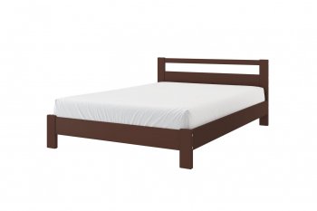 Кровать из массива Лана Орех (БМ) в Алапаевске - alapaevsk.mebel-e96.ru