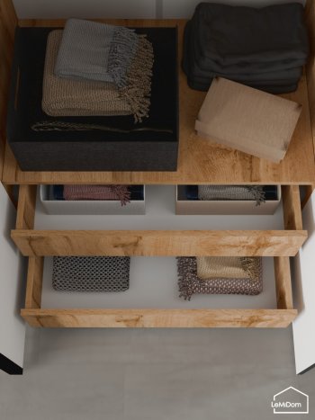 Шкаф с антресолью 1200 мм Linnea MHR-3A-2 2450х1200х510 (ДВ-М 11.1.25) в Алапаевске - alapaevsk.mebel-e96.ru