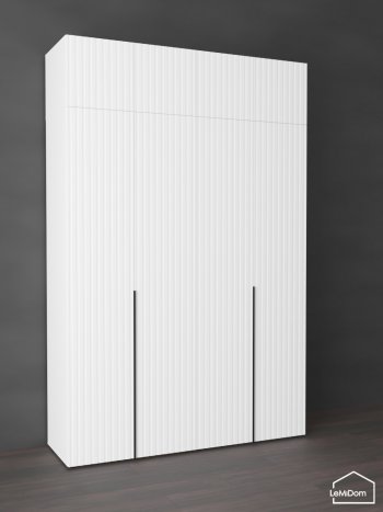 Шкаф с антресолью 1600 мм Linnea MHR-4A-1 2450х1600х510 (Белый-М 11.1.1) в Алапаевске - alapaevsk.mebel-e96.ru