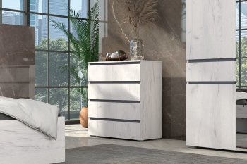 Комод Лиана графит (Зарон) в Алапаевске - alapaevsk.mebel-e96.ru | фото
