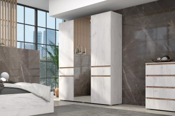Шкаф 1600 мм Лиана золотой (Зарон) в Алапаевске - alapaevsk.mebel-e96.ru