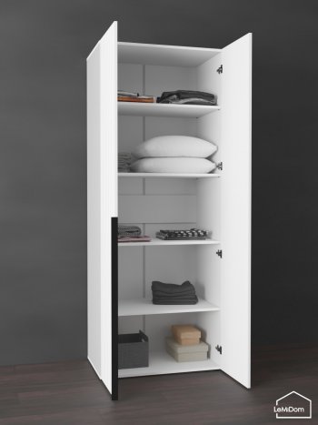 Шкаф Linnea MHR-2-2 2050х800х510 (Белый-М 11.1.2) в Алапаевске - alapaevsk.mebel-e96.ru