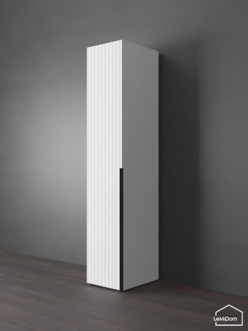 Шкаф Linnea MHR-1-2 2050х400х510 (Белый-М 11.1.2) в Алапаевске - alapaevsk.mebel-e96.ru