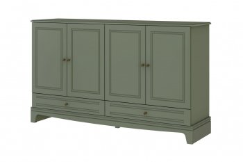 Комод 4 двери 2ящ. Лорето, зеленый самшит (БМ) в Алапаевске - alapaevsk.mebel-e96.ru | фото