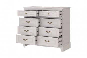 Комод 8 ящиков Лорето, льняной (БМ) в Алапаевске - alapaevsk.mebel-e96.ru