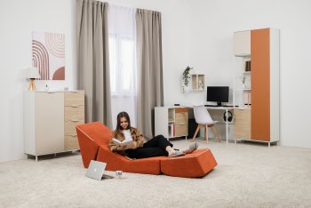Кресло Марвэл террокотовая (Моби) в Алапаевске - alapaevsk.mebel-e96.ru