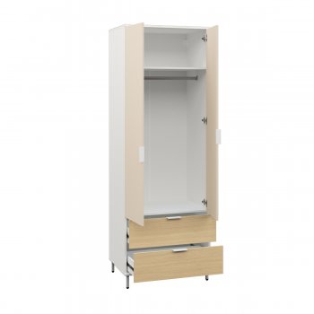 Шкаф 800 мм Марвэл 16.317.02 бел. (Моби) в Алапаевске - alapaevsk.mebel-e96.ru