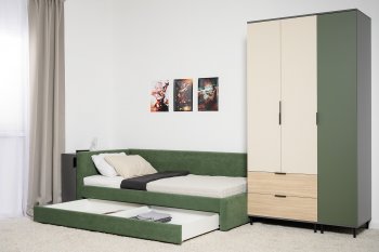 Шкаф 800 мм Марвэл 16.317.02 сер. (Моби) в Алапаевске - alapaevsk.mebel-e96.ru