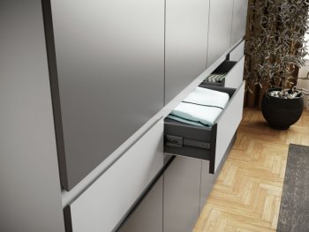 Шкаф 2000 мм Мерида серый камень/графит (Микон) в Алапаевске - alapaevsk.mebel-e96.ru