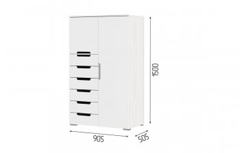 Комод-шкаф Миа КМ 053 (СтендМ) в Алапаевске - alapaevsk.mebel-e96.ru