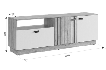 Стенка Моди К1 (Мебельсон) в Алапаевске - alapaevsk.mebel-e96.ru