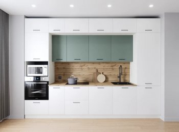 Кухонный гарнитур Муссон 3400 мм (Санвут) в Алапаевске - alapaevsk.mebel-e96.ru
