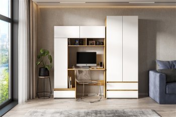 Стол компьютерный Некст-1 + Шкаф (СВ) в Алапаевске - alapaevsk.mebel-e96.ru