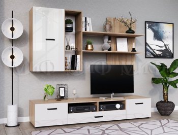 Стенка  Нэнси new вариант 5 (Миф) в Алапаевске - alapaevsk.mebel-e96.ru