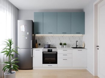 Кухонный гарнитур Ниагара 2200 мм МДФ/ЛДСП (Санвут) в Алапаевске - alapaevsk.mebel-e96.ru