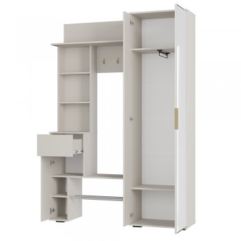 Прихожая Ницца ПР-04 Кашемир (БТС) в Алапаевске - alapaevsk.mebel-e96.ru