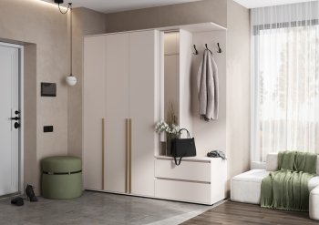 Прихожая Норд+Шкаф 1200, кашемир (Миф) в Алапаевске - alapaevsk.mebel-e96.ru