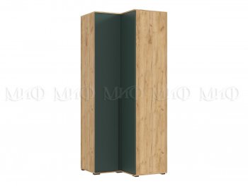Шкаф угловой Норд крафт/изумруд (Миф) в Алапаевске - alapaevsk.mebel-e96.ru