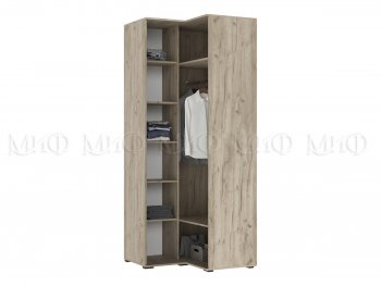 Шкаф угловой Норд крафт серый/кашемир (Миф) в Алапаевске - alapaevsk.mebel-e96.ru