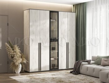 Шкаф Норд+ пенал со стеклом (Миф) в Алапаевске - alapaevsk.mebel-e96.ru
