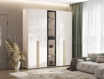 Шкаф Норд+ пенал со стеклом (Миф) в Алапаевске - alapaevsk.mebel-e96.ru | фото