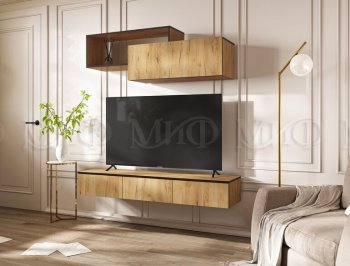 Стенка Норд-2 дуб крафт (Миф) в Алапаевске - alapaevsk.mebel-e96.ru